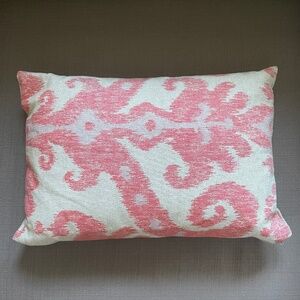 Ikat small decorative throw toss accent pillow